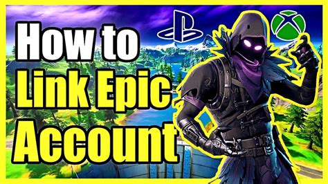 how to link epic games account on fortnite